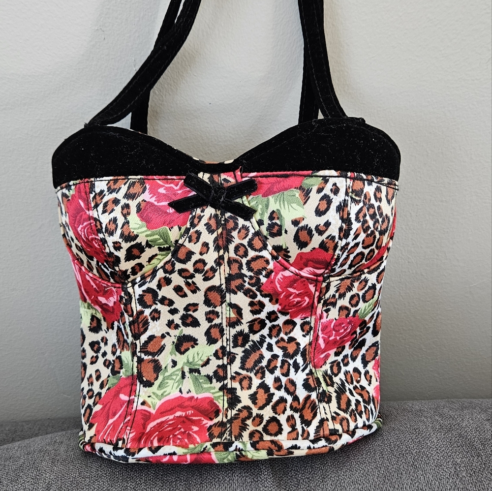 Vintage Bustie Corset Handbag.
